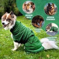 Hundebademantel mit Namen