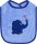 Lätzchen Elefant Herz, blau