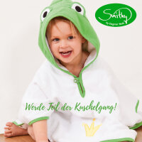 Kapuzenhandtuch Froschkönig, 100 x 100