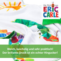 Decke Raupe Nimmersatt, 75 x 90