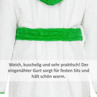Bademantel Raupe Nimmersatt 98/104