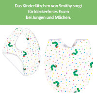 Lätzchen Raupe Nimmersatt, 24 x 24