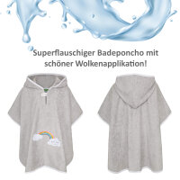 Badeponcho Regenbogen