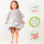 Badeponcho Regenbogen
