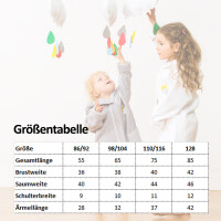 Bademantel Wolke, grau 86/92