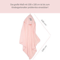 Kapuzenhandtuch Elefant