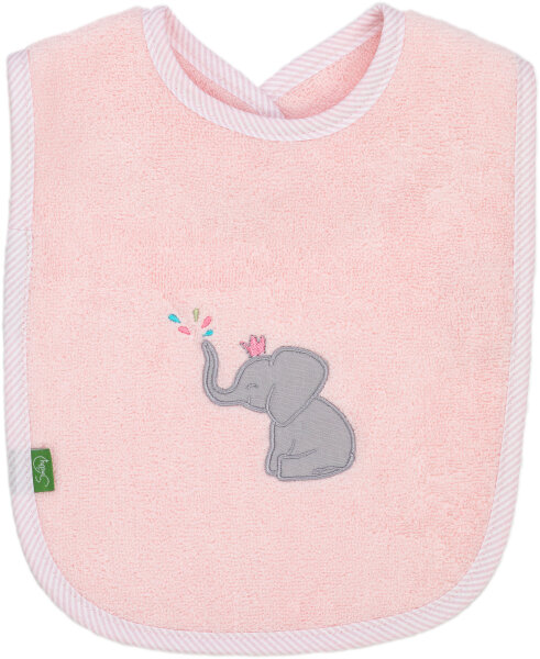 Lätzchen Elefant, rosa