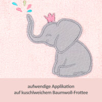 Lätzchen Elefant, rosa