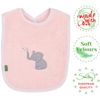 Lätzchen Elefant, rosa
