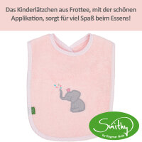 Lätzchen Elefant, rosa
