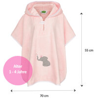 Badeponcho Elefant