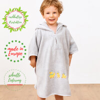 Badeponcho Ente