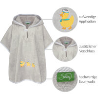 Badeponcho Ente