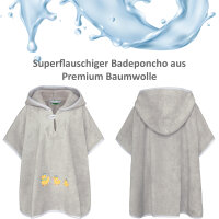 Badeponcho Ente