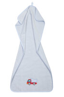 Handtuch Laster, blau, 50 x 100 cm