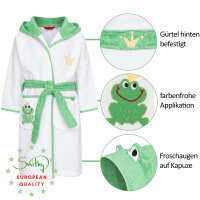 Bademantel Froschkönig