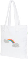 Tote Bag Wolke weiß, 40x38