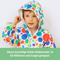 Bademantel Raupe Nimmersatt Druck