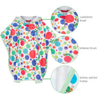 Badeponcho Raupe Nimmersatt Druck