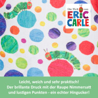 Badeponcho Raupe Nimmersatt Druck