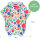 Badeponcho Raupe Nimmersatt Druck