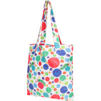 Tote Bag Raupe Nimmersatt Druck, 40 x 38