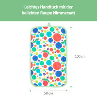 Kinderhandtuch Raupe Nimmersatt Druck, 30 x 50