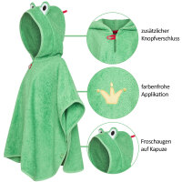 Badeponcho Frosch
