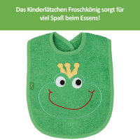 Lätzchen Froschkönig, grün