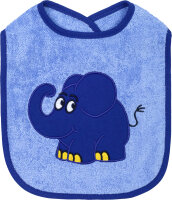 Lätzchen Elefant, blau