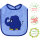 Lätzchen Elefant, blau