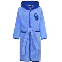 Bademantel mit dem blauen Elefanten 86/92
