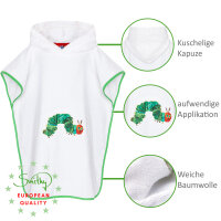 Badeponcho Raupe Nimmersatt