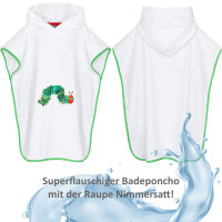 Badeponcho Raupe Nimmersatt