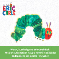 Badeponcho Raupe Nimmersatt