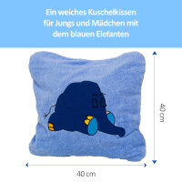 Kissenbezug Elefant, 40 x 40