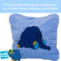Kissenbezug Elefant, 40 x 40