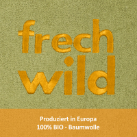 Lätzchen "wild frech", moos